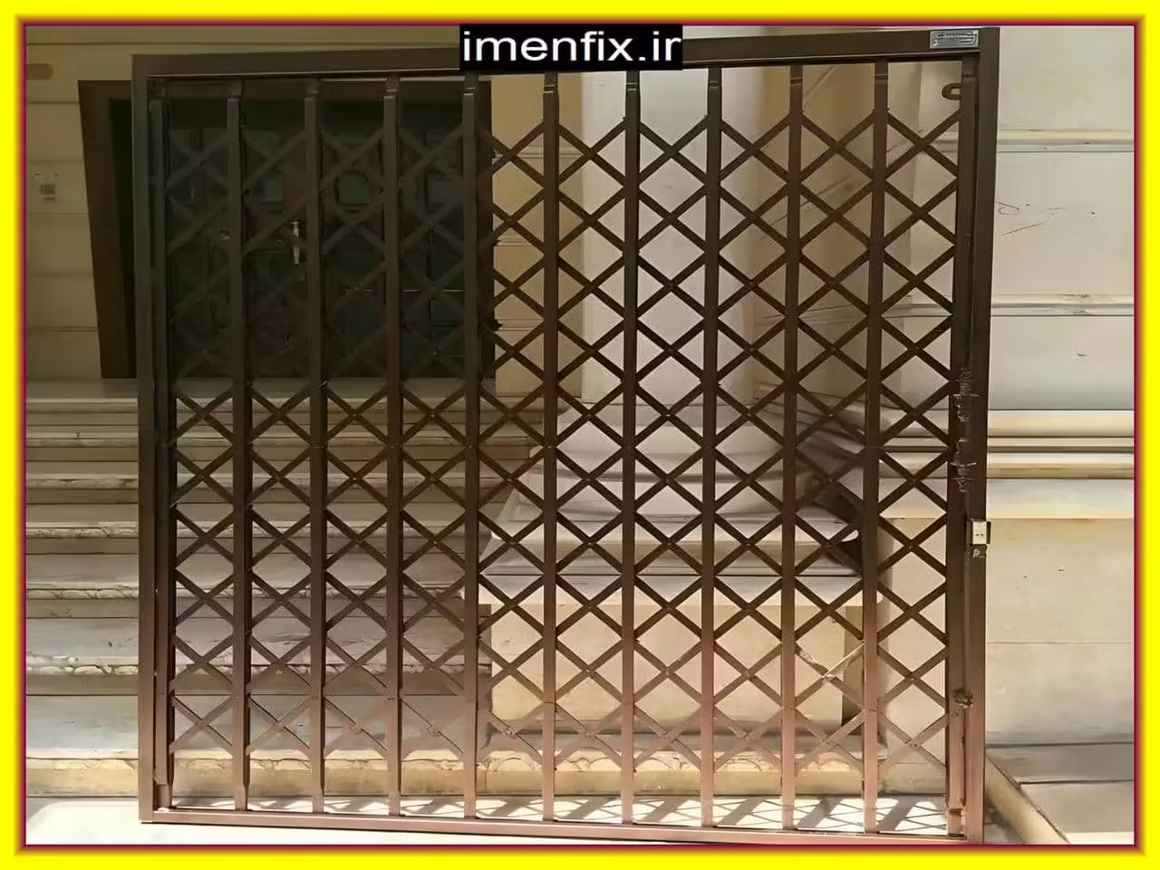 مشخصات فنی درب آکاردئونی