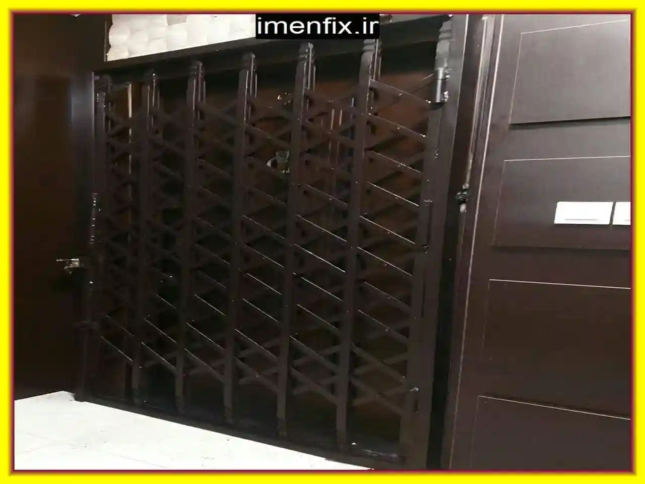 نحوه اندازه گیری فریم چارچوب درب ضد سرقت