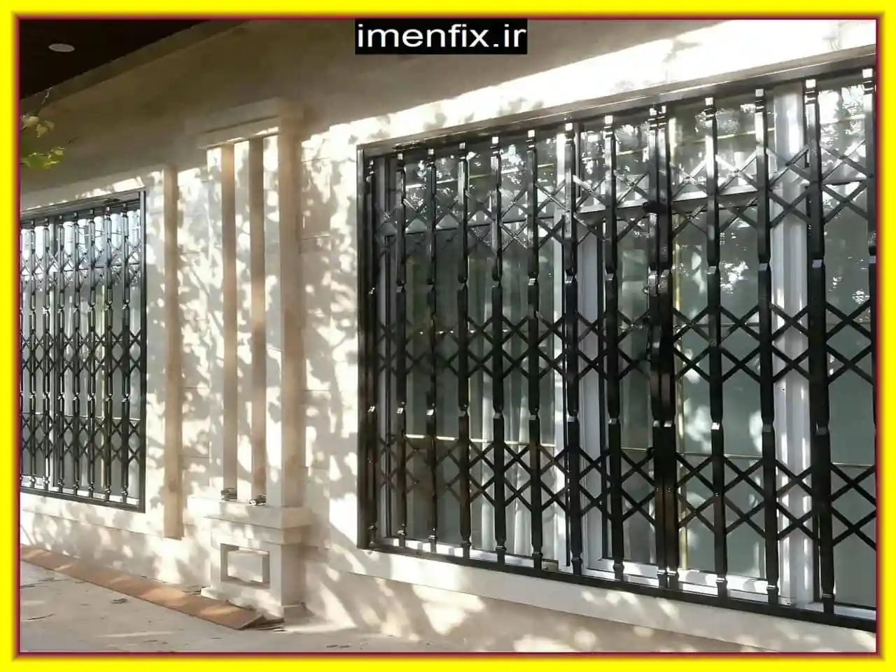 حفاظ پنجره متحرک یا آکاردئونی حفاظ پنجره متحرک یا آکاردئونی