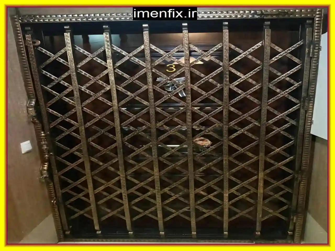 مکانیزم حفاظ کشویی با تسمه آهنی