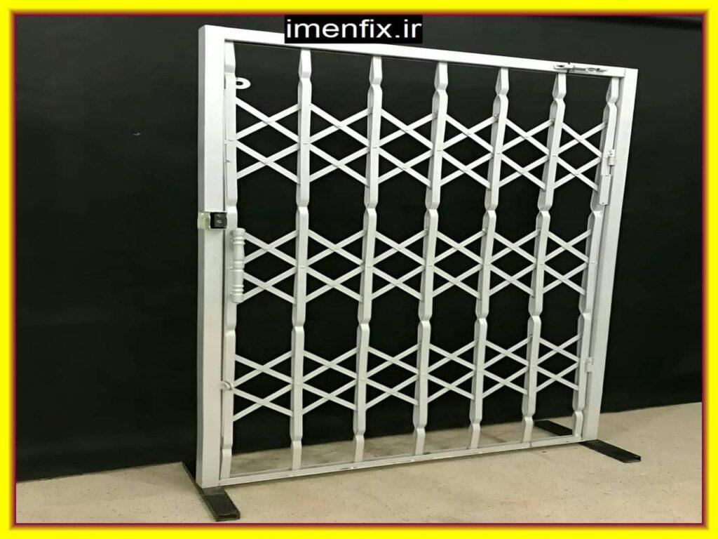 درب آکاردئونی تزیینی