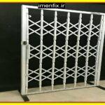 درب آکاردئونی تزیینی