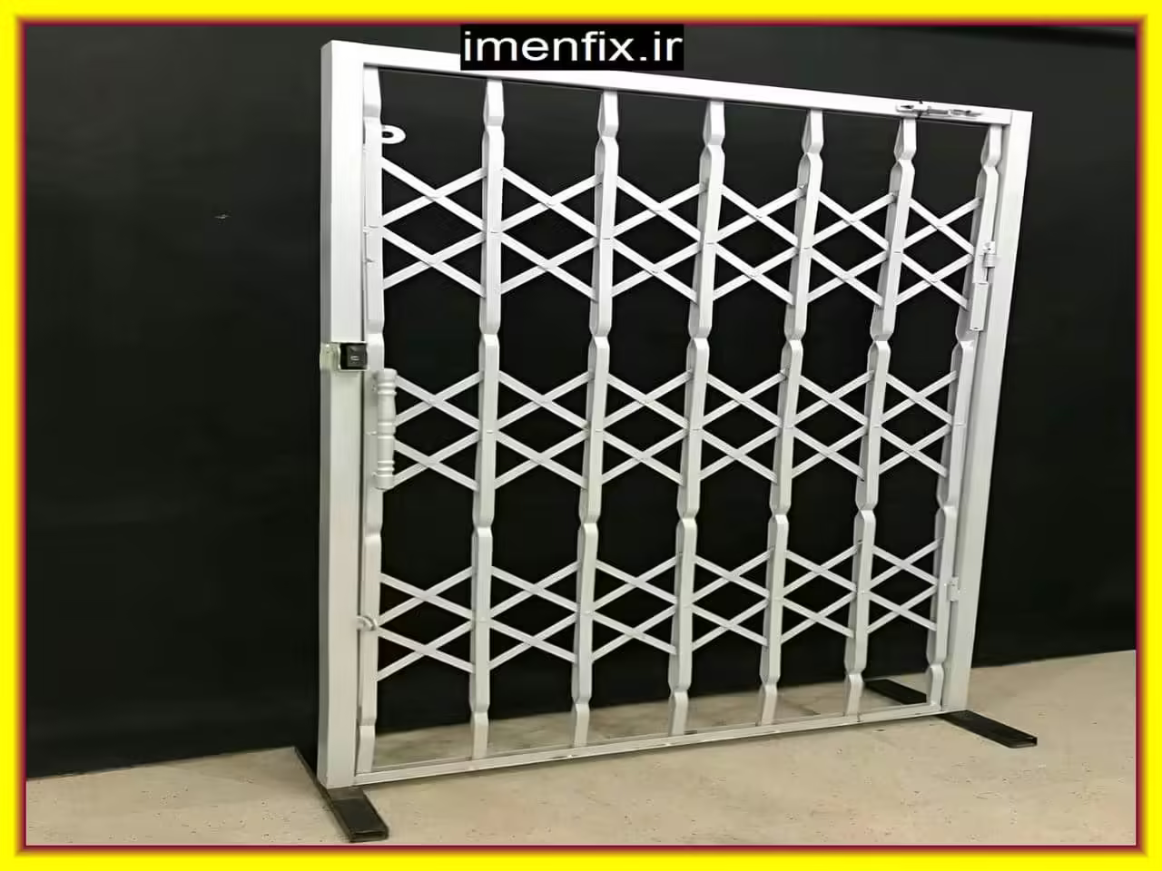 درب آکاردئونی آهنی در کرج