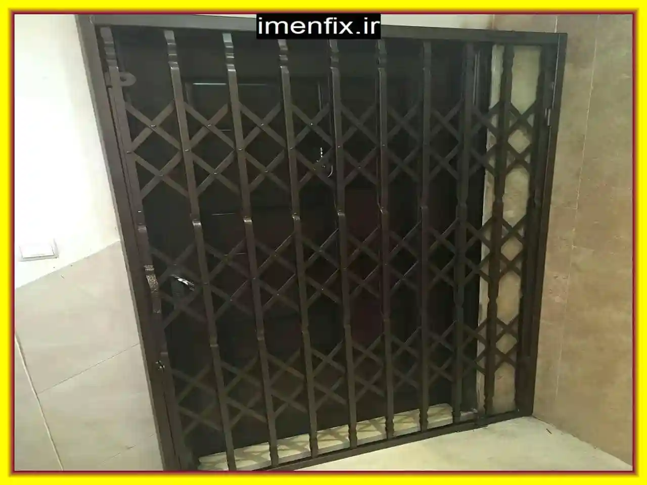 نصب ریل یا لولا روی دیوار