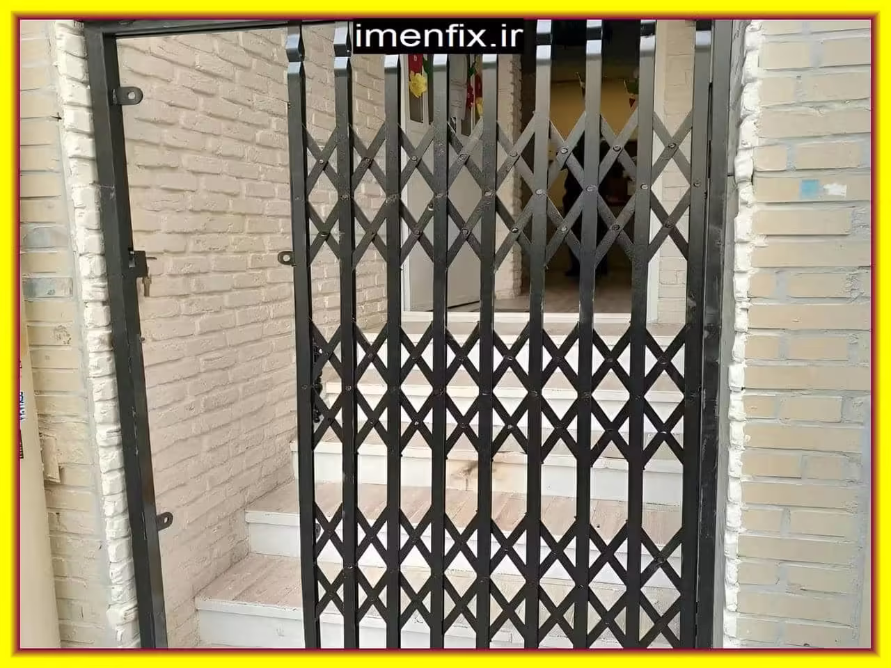 حفاظ آکاردئونی برای درب ها