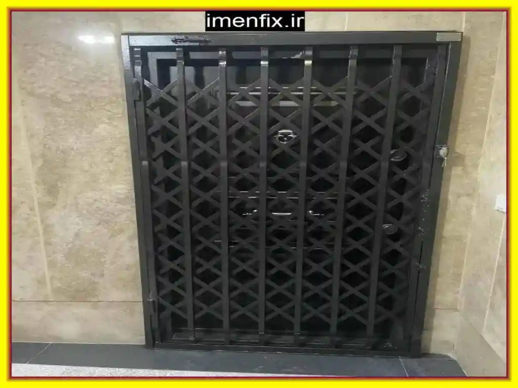 نرده آهنی آکاردئونی و تاثیر آن بر امنیت طلا