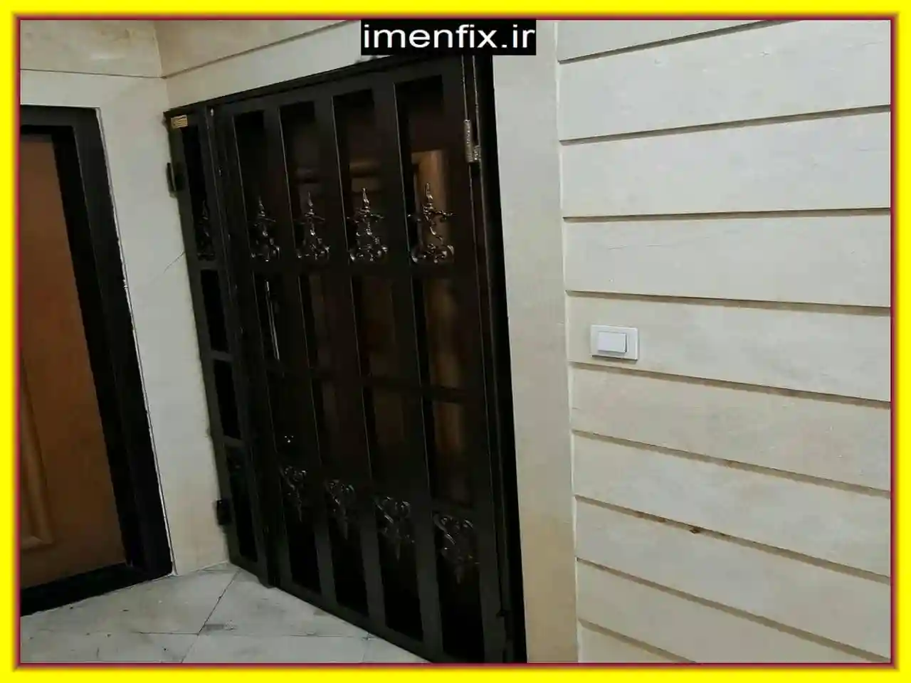 حفاظ آهنی برای درب ها و پنجره ها حفاظ آهنی برای درب ها و پنجره ها