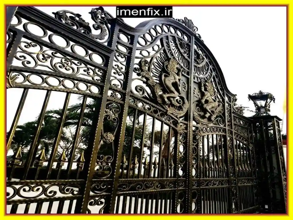 جوشکاری درب فرفورژه