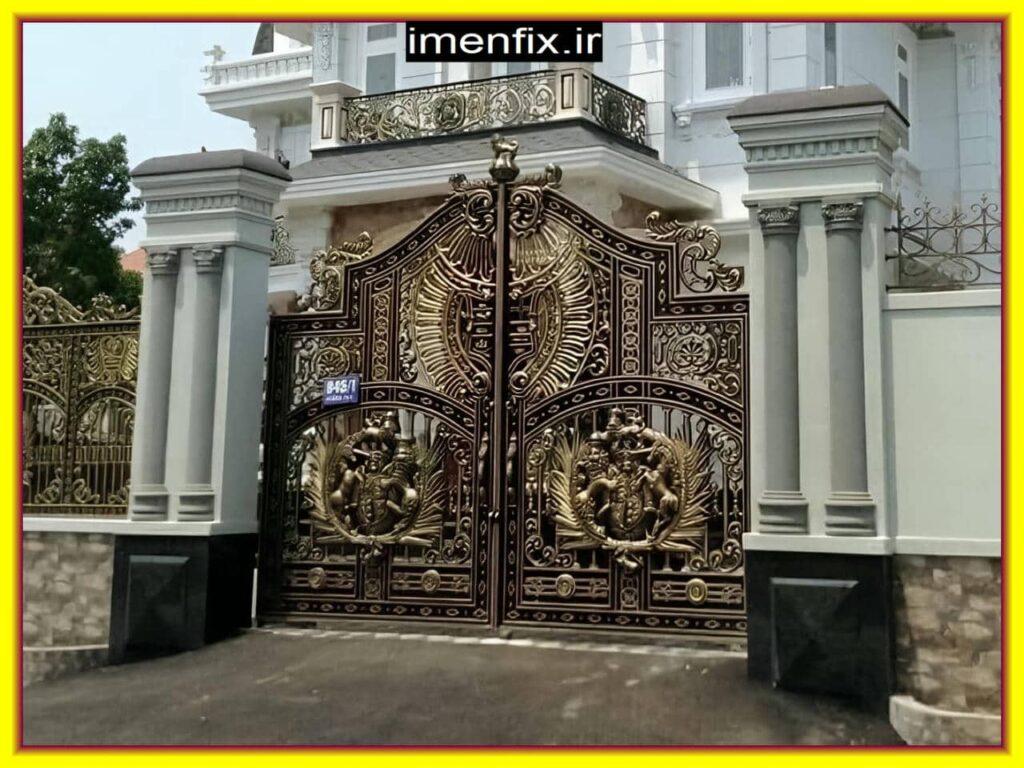 قیمت مد روز ترین درب ورودی باغ و ویلا
