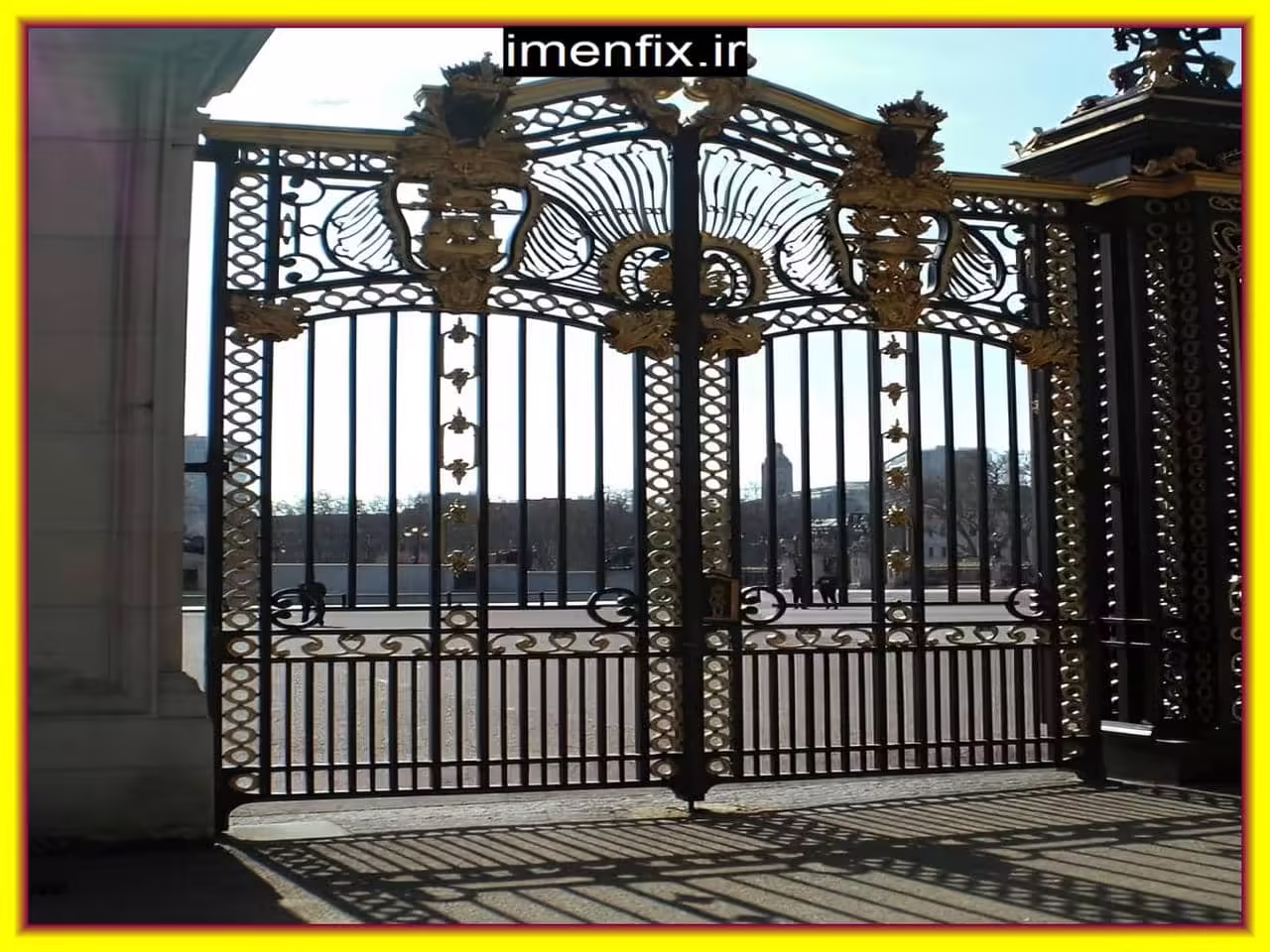 قیمت درب حیاط لوکس و لاکچری