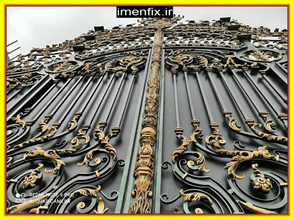 قیمت درب فرفورژه قیمت درب فرفورژه