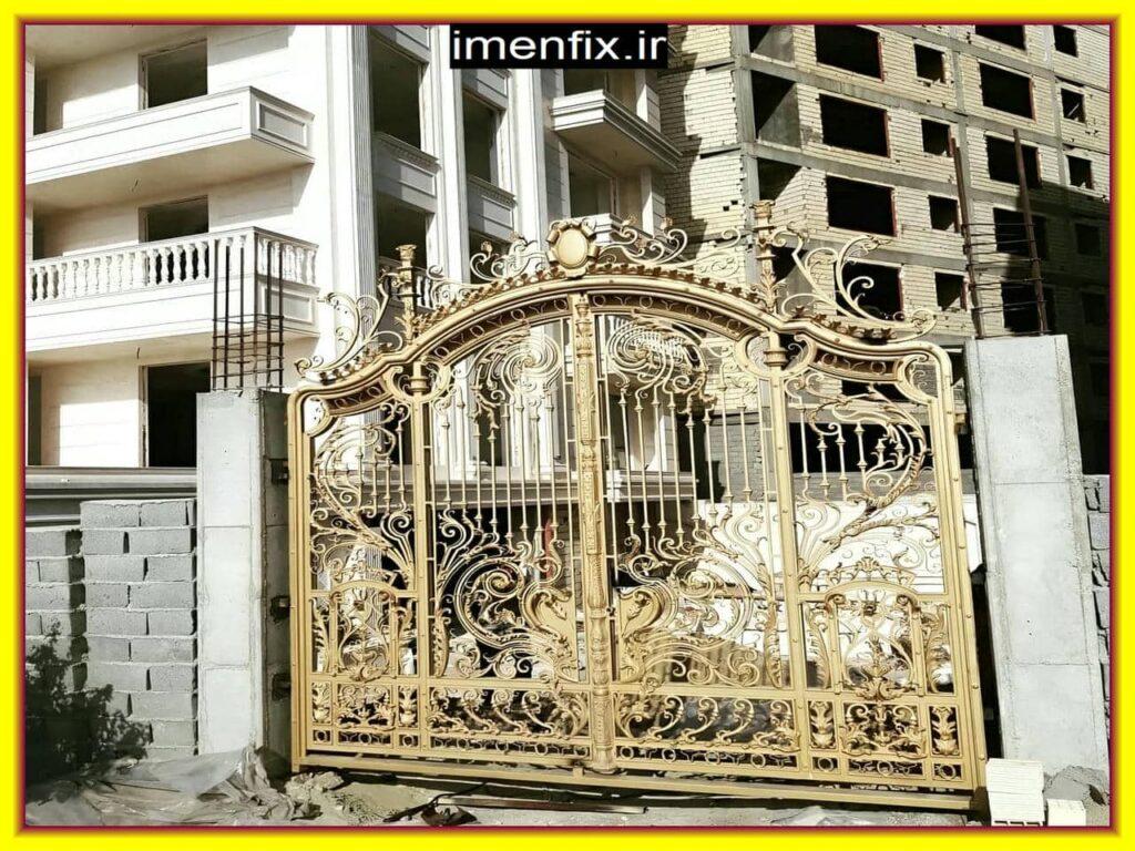 درب فلزی دولنگه ویلایی درب فلزی دولنگه ویلایی