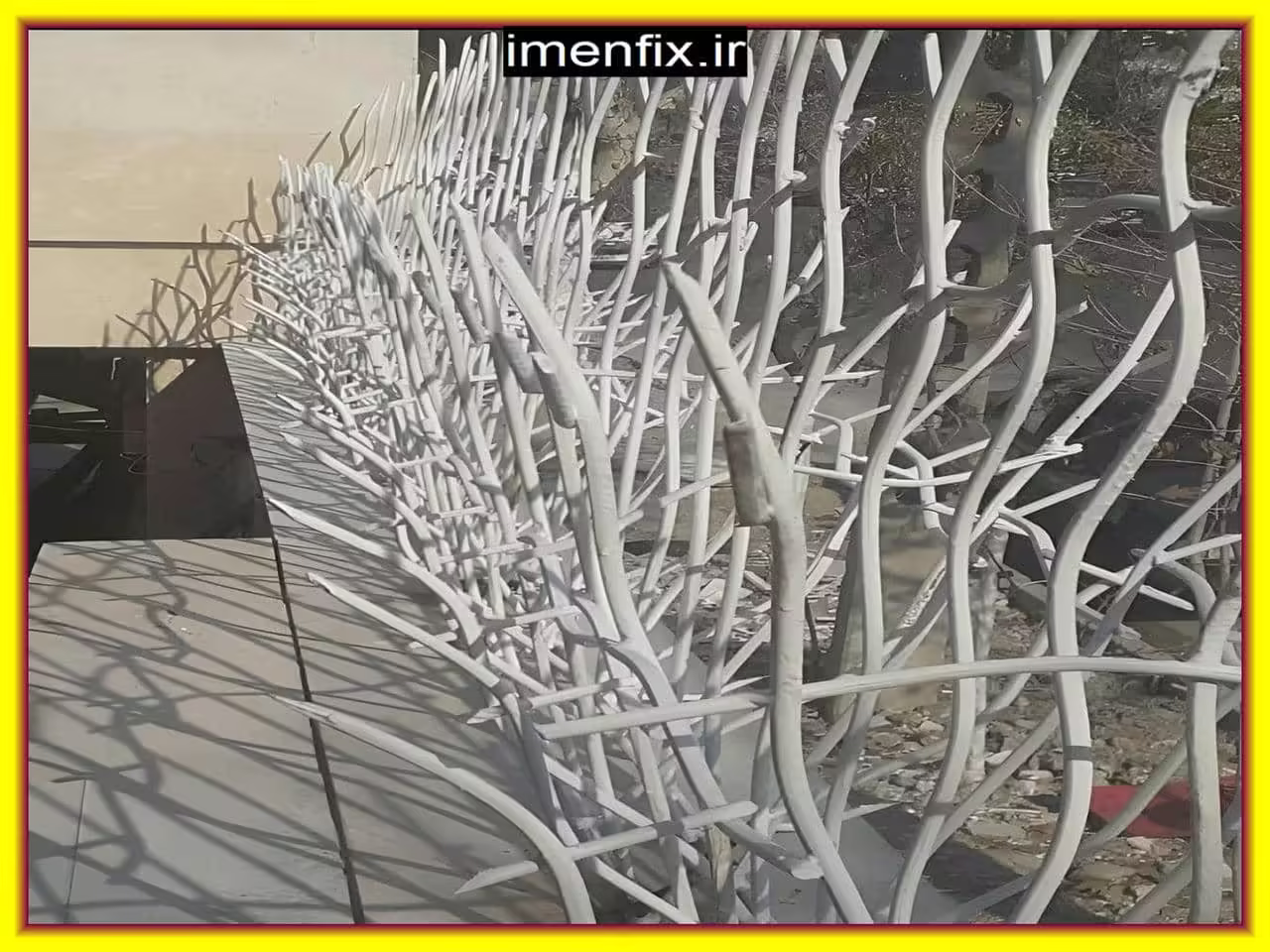 حفاظ شاخ گوزنی با رنگ الکترواستاتیک