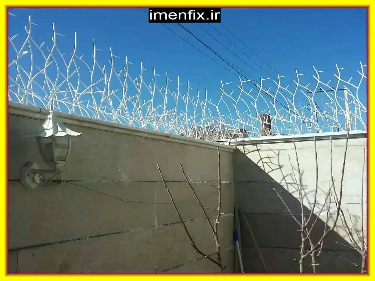 حفاظ شاخ گوزنی برای دیوارها حفاظ شاخ گوزنی برای دیوارها