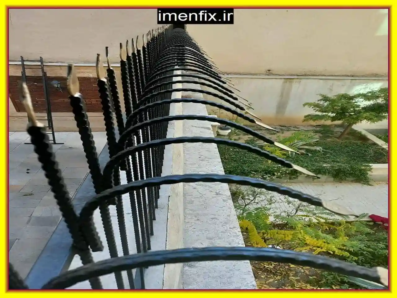 حفاظ سرنیزه ای دو نیزه