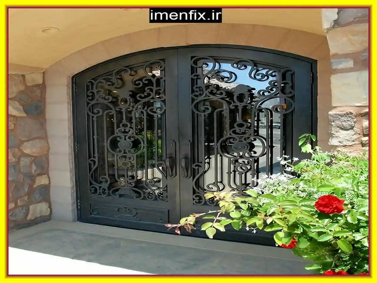 درب فرفورژه برای پارکینگ جنوبی