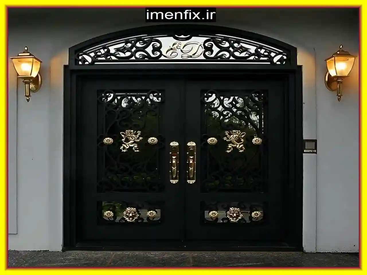 نصب درب لاکچری ورودی آپارتمان نصب درب لاکچری ورودی آپارتمان