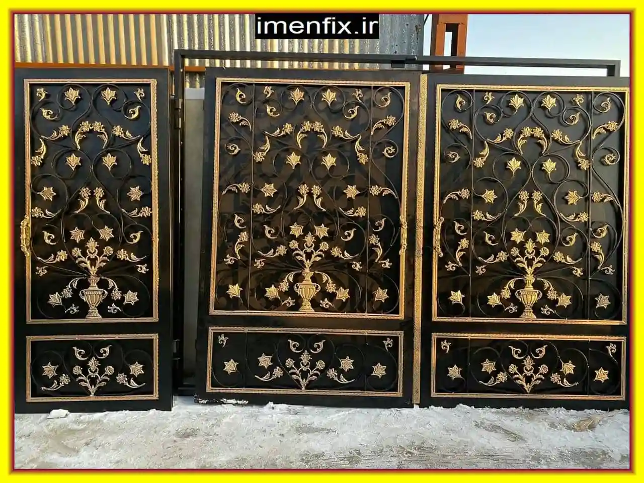 تولید درب ویلایی در کارخانه ایمن فیکس تولید درب ویلایی در کارخانه ایمن فیکس