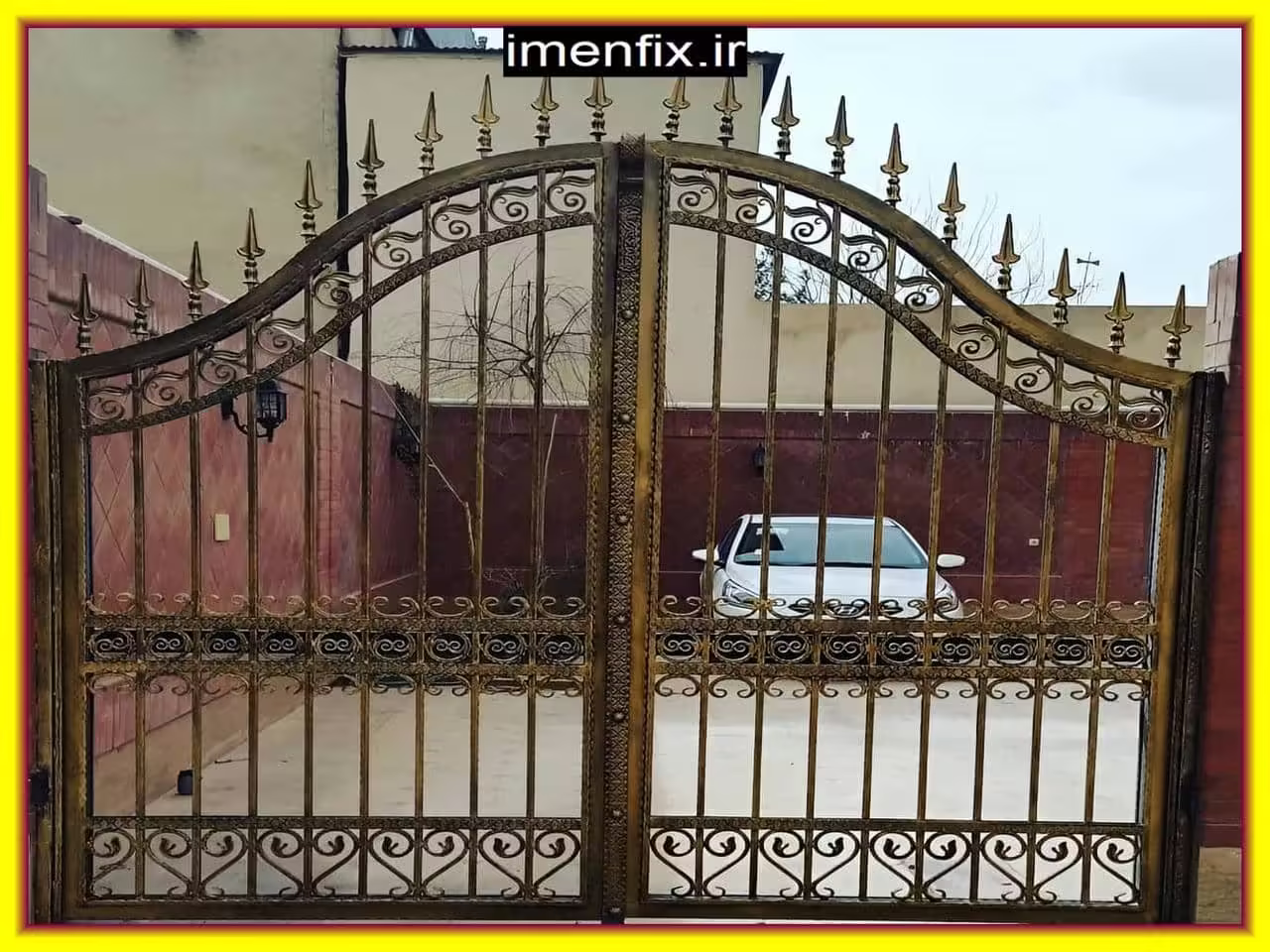 درب فلزی ویلا