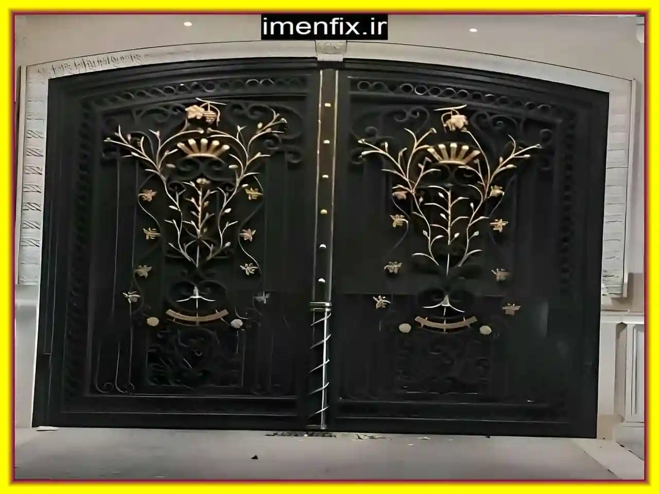 درب فلزی پارکینگ