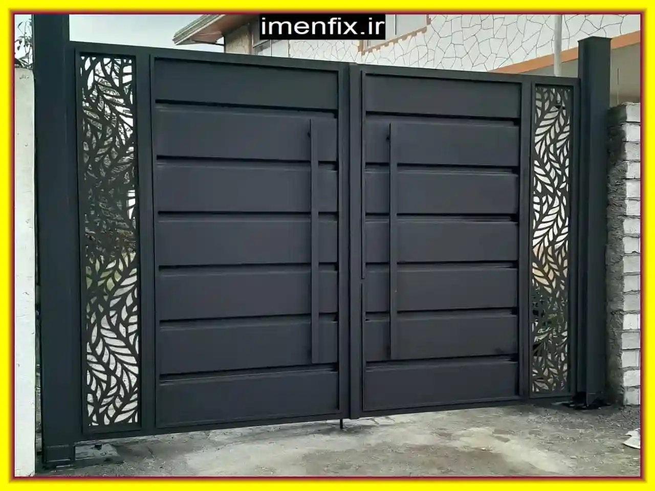 درب های فلزی ساده