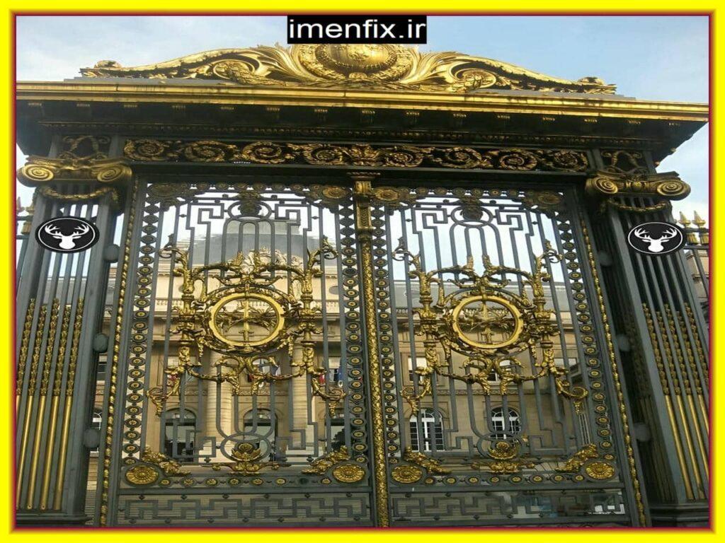 قیمت درب های فرفورژه اشرافی