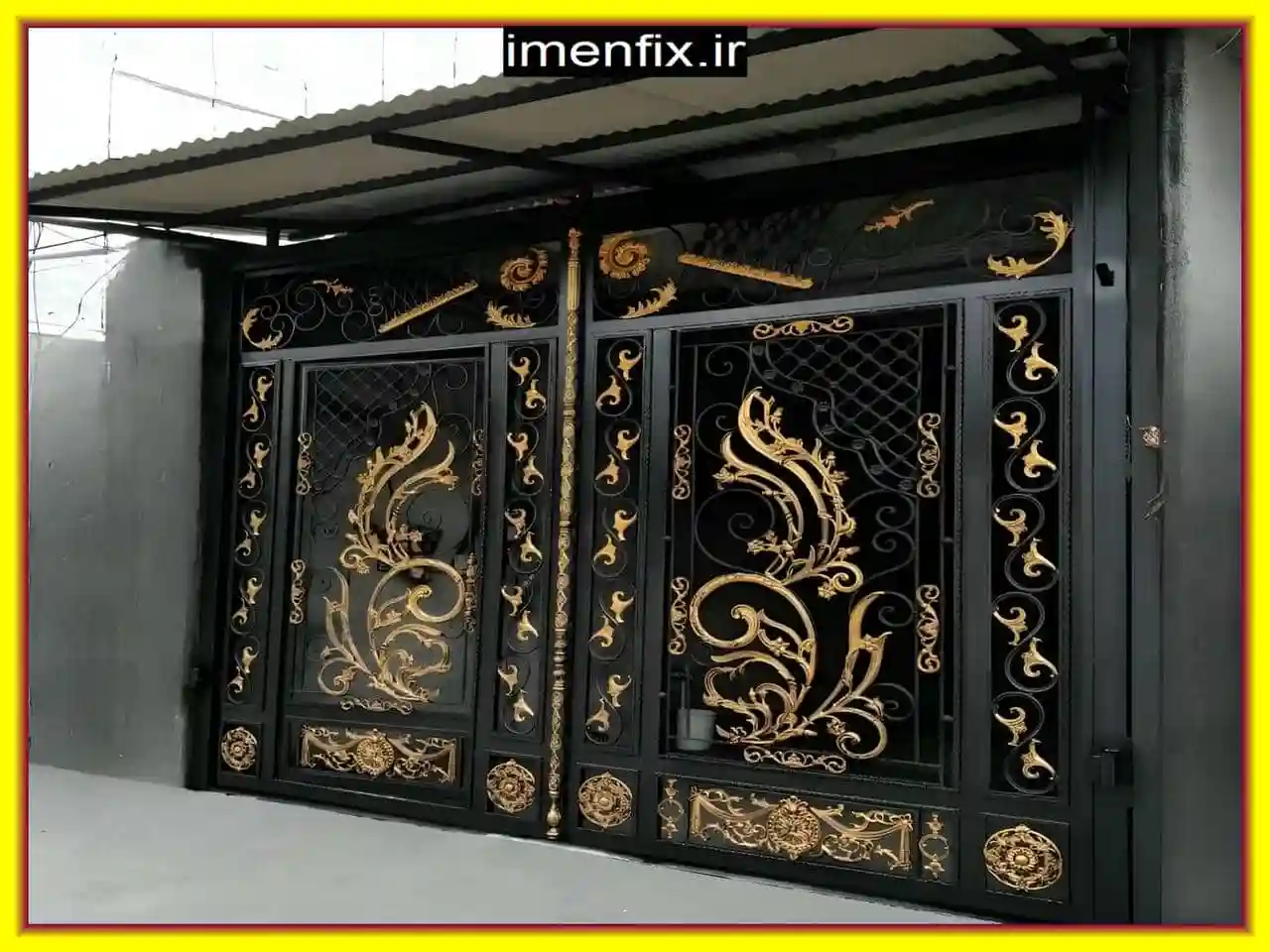 سندان آهنگری در ساخت درب فرفورژه سندان آهنگری در ساخت درب فرفورژه