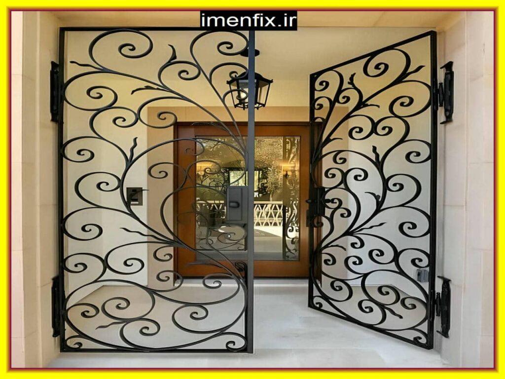 جدول مشخصات انواع درب حیاط و ویلا