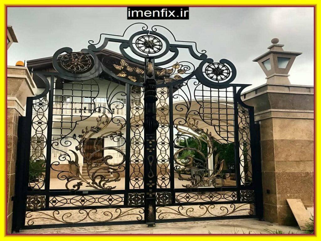 درب دو لنگه برای نمای ساختمان درب دو لنگه برای نمای ساختمان