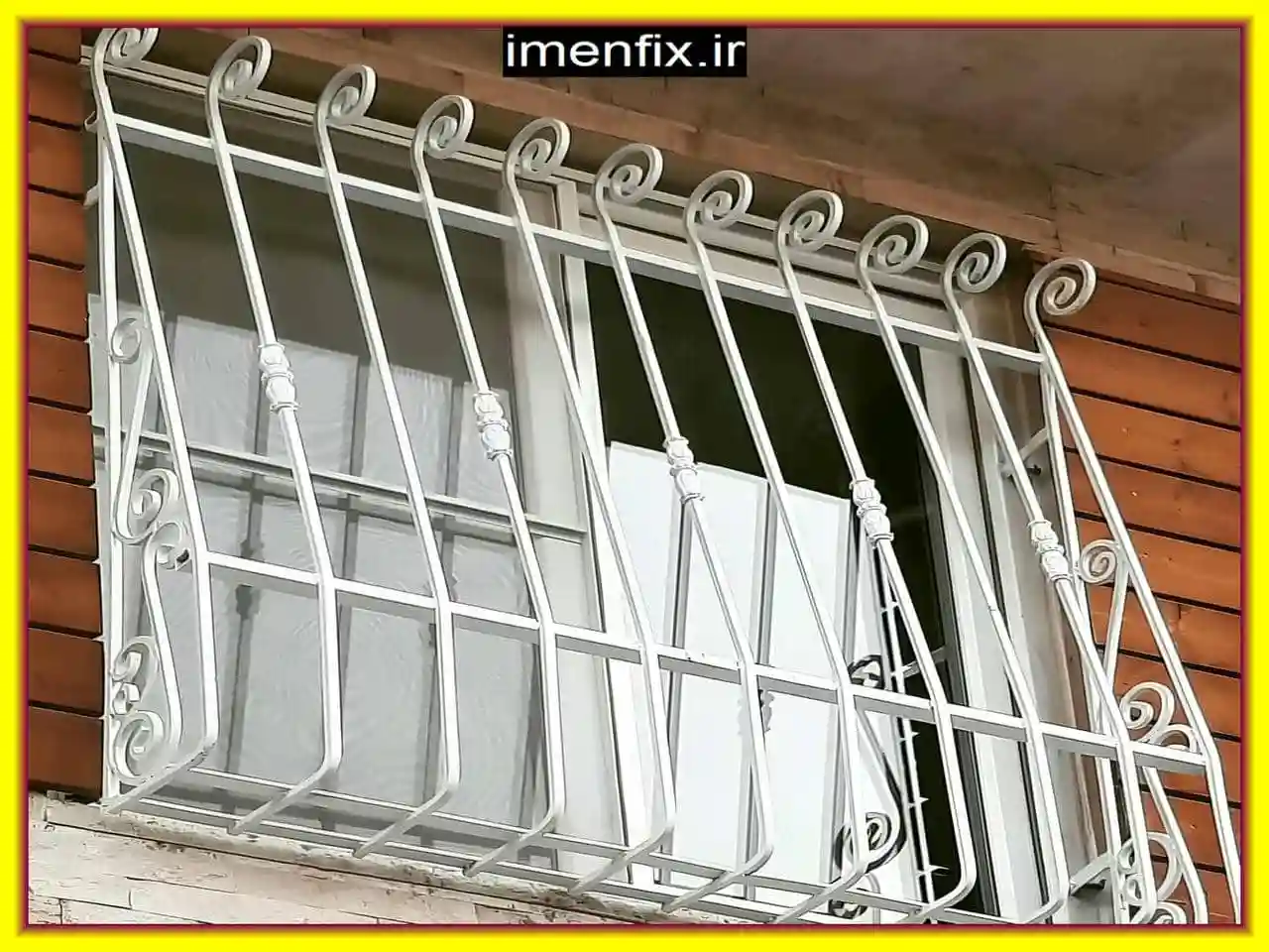 نحوه نصب حفاظ روی پنجره نحوه نصب حفاظ روی پنجره