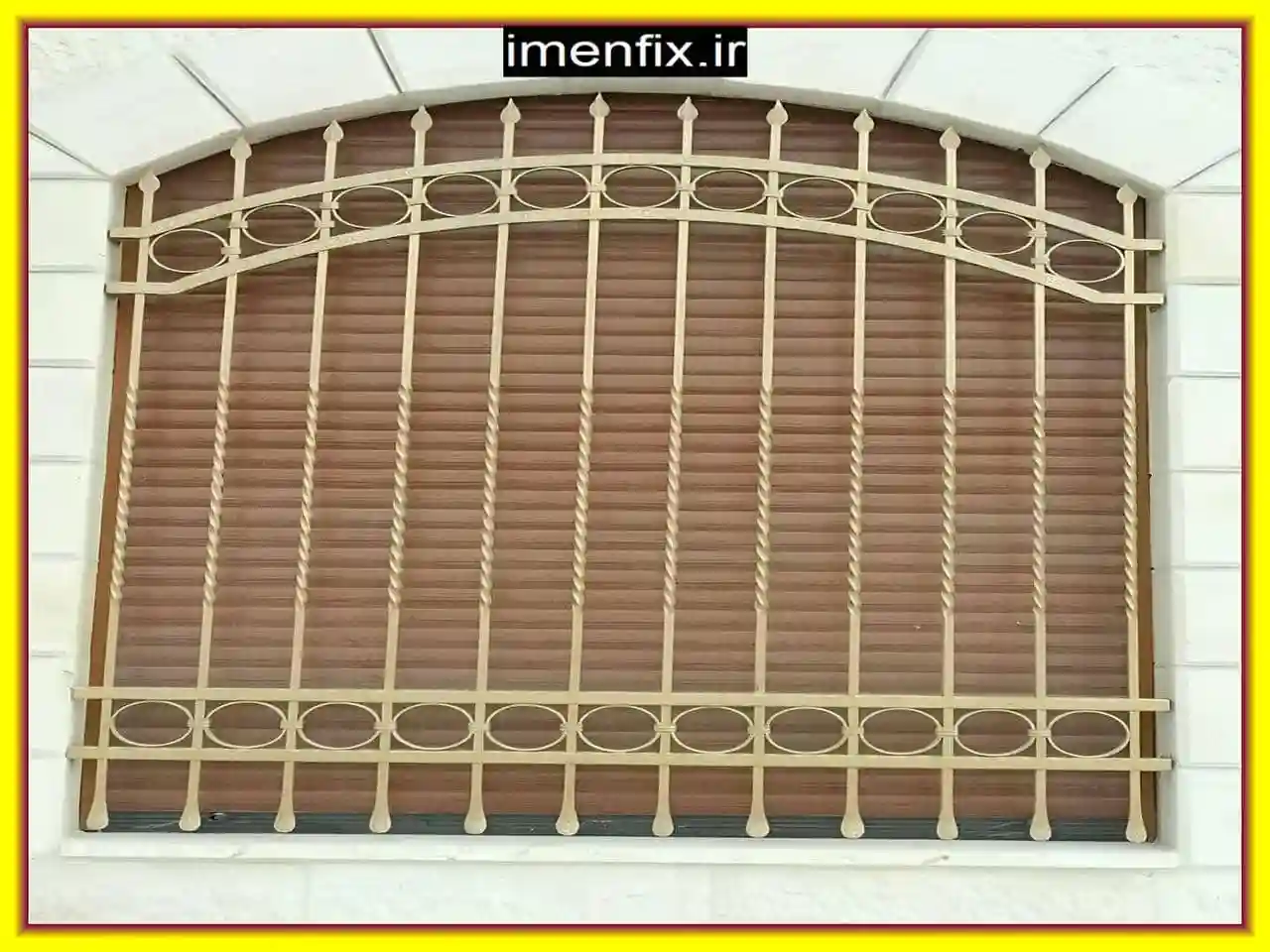 حفاظ پنجره مشبک ساده حفاظ پنجره مشبک ساده