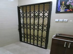 درب ضد سرقت یا حفاظ آکاردئونی