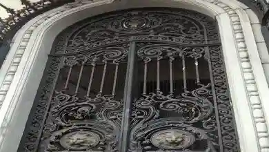 انواع درب فرفورژه تک لنگه و دو لنگه