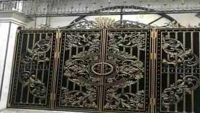 جدیدترین مدل درب فلزی فرفورژه ۲۰۲۵