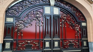 درب پارکینگ جنوبی ساختمان