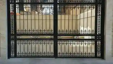 ساخت درب فلزی پارکینگ