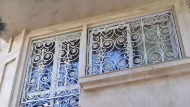 حفاظ درب و پنجره منزل مسکونی