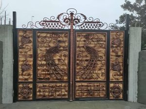 درب حیاط مهندسی ساز
