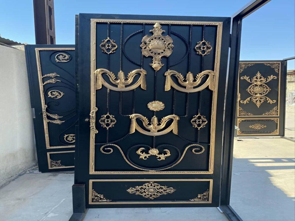 درب حیاط ساده و زیبا