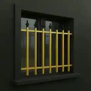 حفاظ پنجره مدل نیزه دار ساده