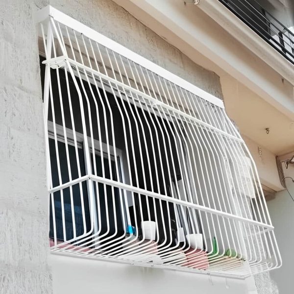 حفاظ پنجره مدل سبدی ارکیده با جاگلدانی