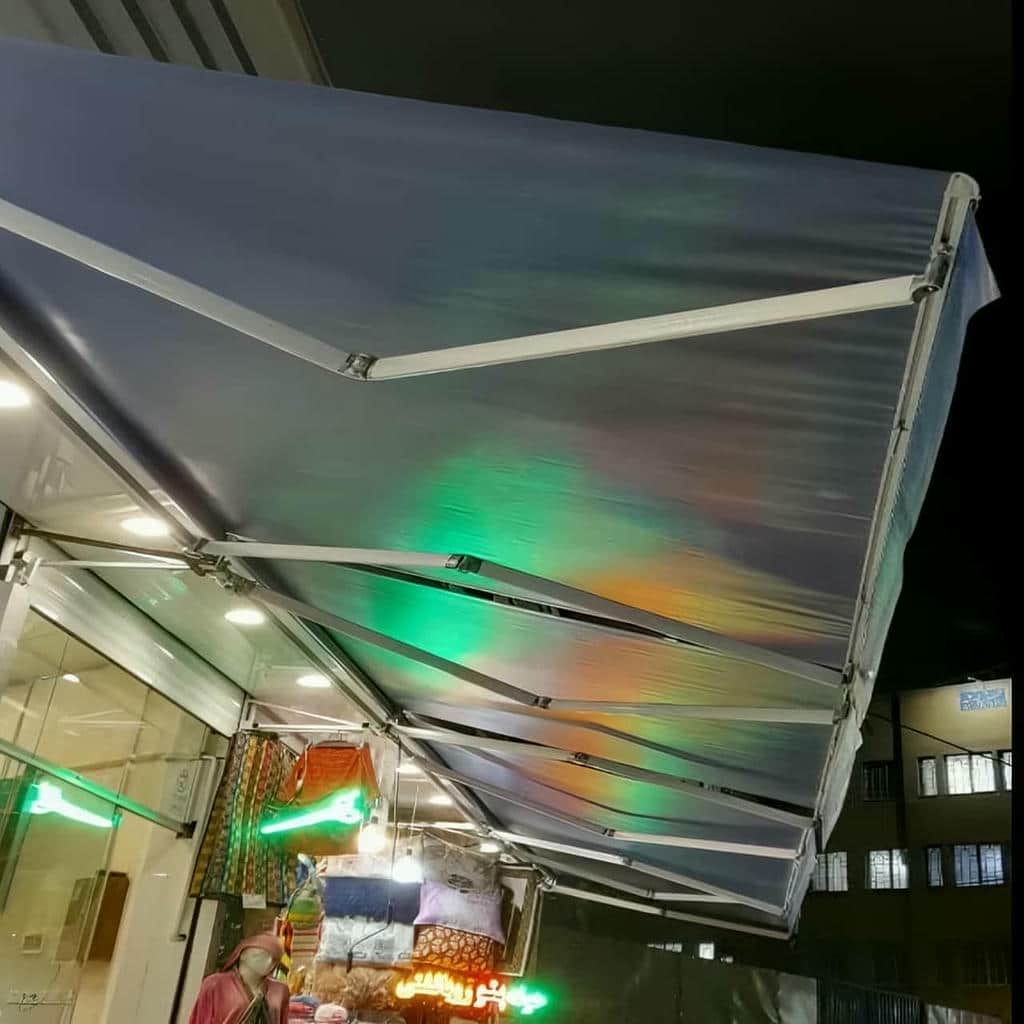 سایبان برقی پلیکربنات