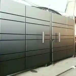 درب مدرن کیت کت افقی با طراحی مینیمال