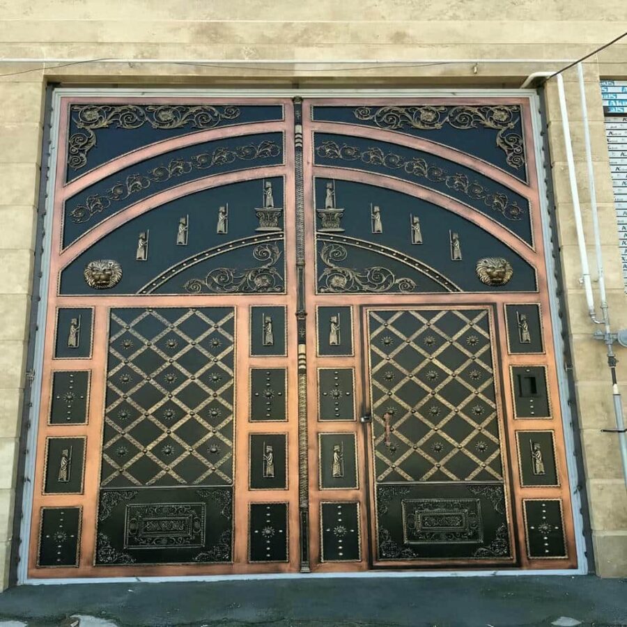 نصب قیمت درب آهنی ورودی منزل همراه رنگ