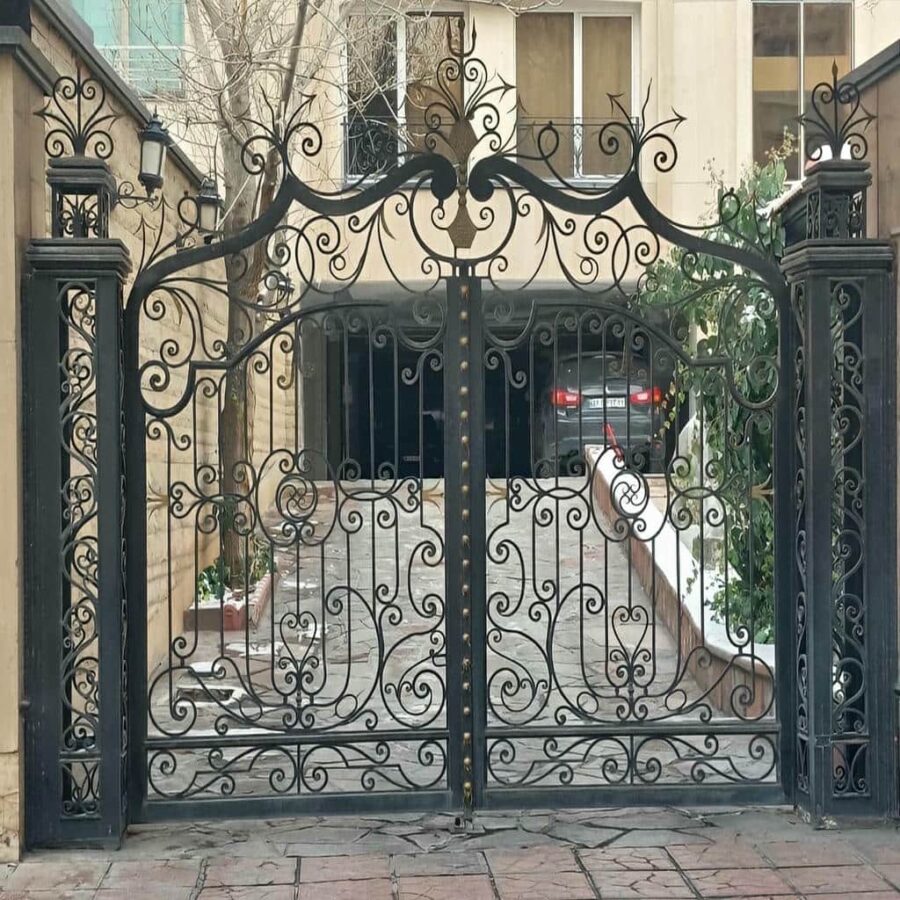 نصب قیمت درب آهنی ورودی منزل همراه رنگ