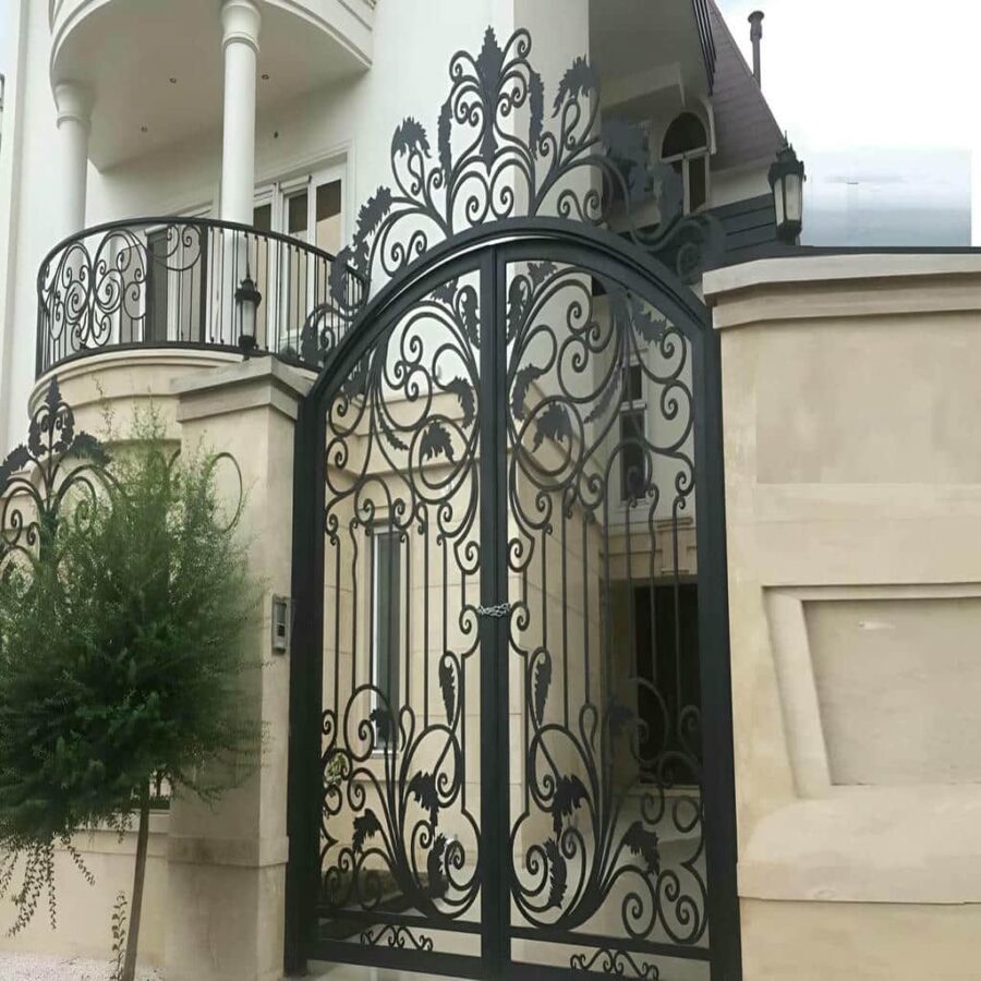 ابعاد خرید درب آهنی ورودی ساختمان نفررو و ماشینرو