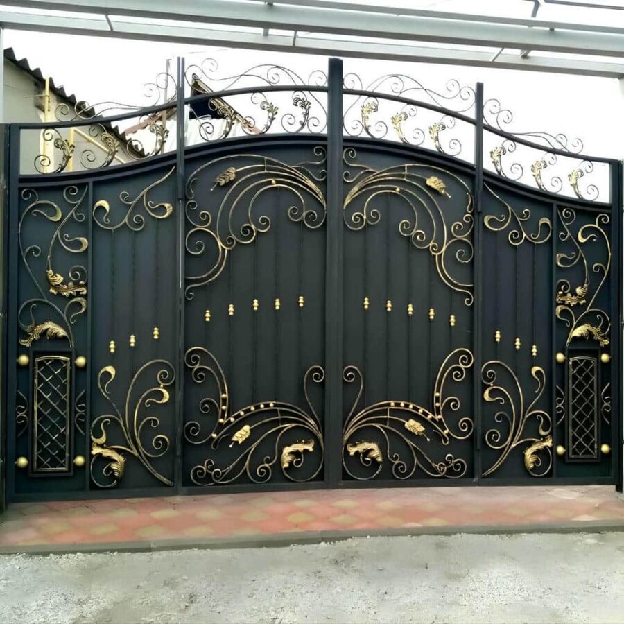 قیمت خرید درب پارکینگ فرفورژه به روز