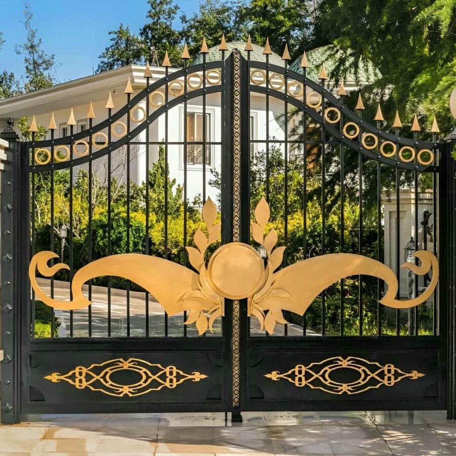 خرید درب فرفورژه فلزی مستقیم از کارخانه