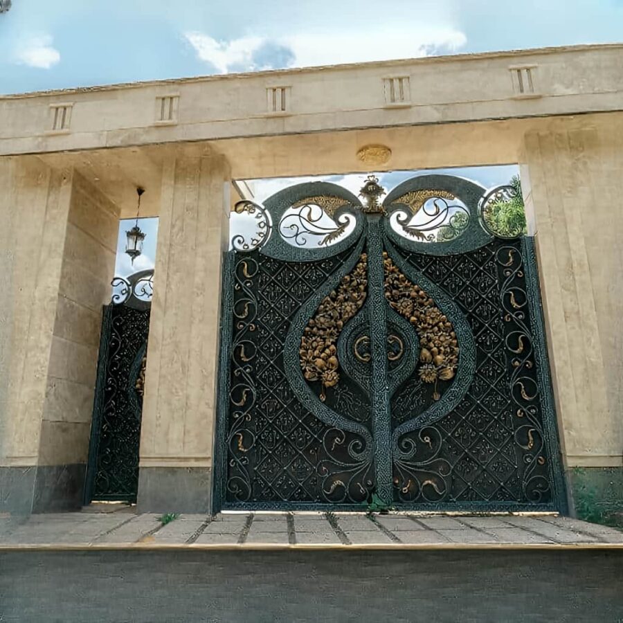 خرید درب مدل دسته گل از کارخانه
