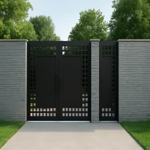 درب مدرن کوآدرا با طراحی مینیمال